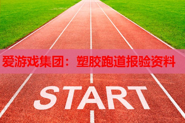 塑胶跑道报验资料 塑胶跑道报验资料
