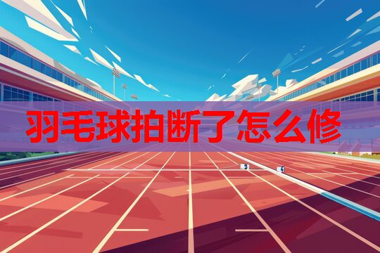 羽毛球拍断了怎么修 羽毛球拍断了怎么修
