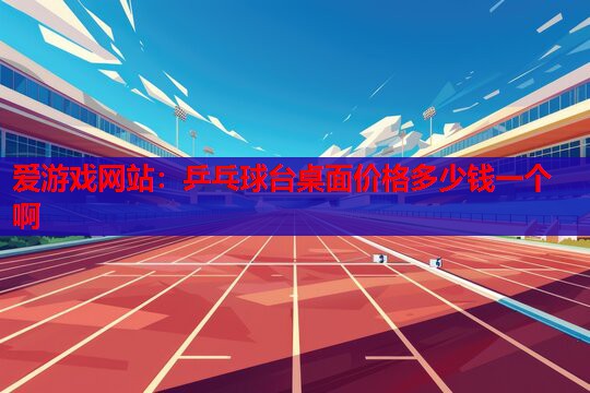 乒乓球台桌面价格多少钱一个啊 乒乓球台桌面价格多少钱一个啊