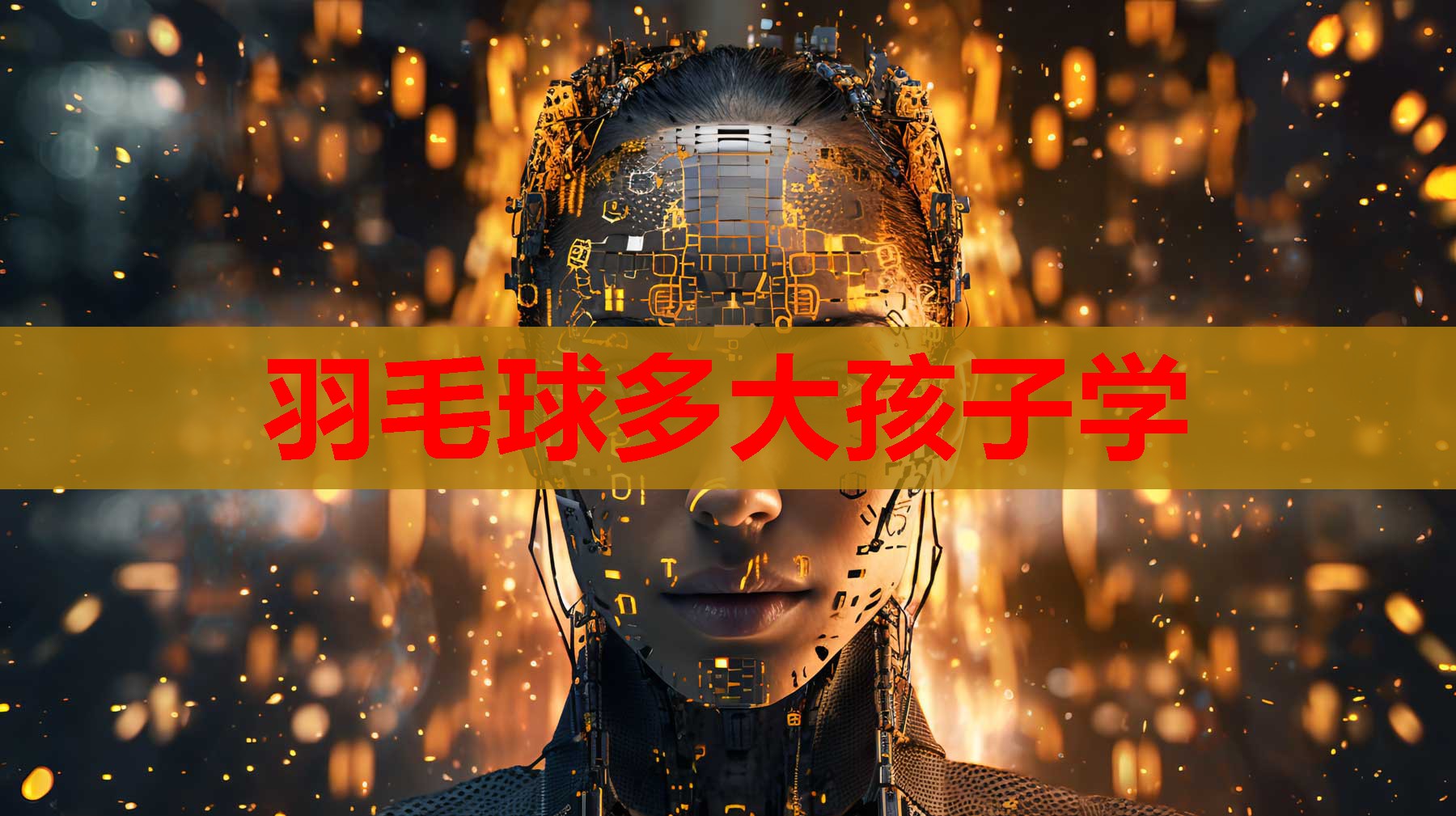 羽毛球多大孩子学 羽毛球多大孩子学